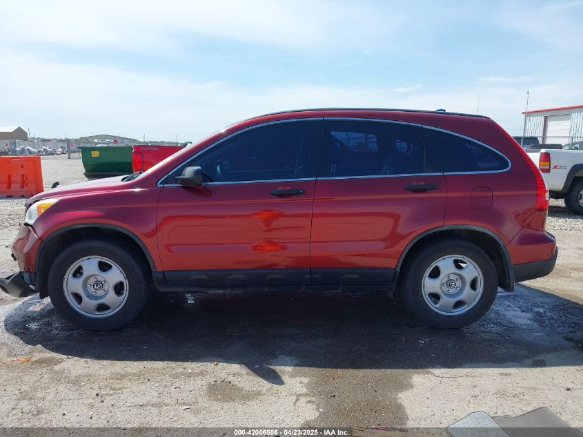 2009 Honda Cr-V Lx VIN: JHLRE48399C007493 Lot: 42006506