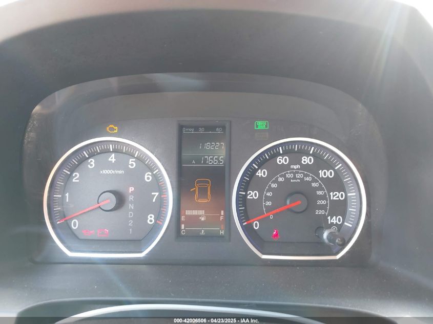 2009 Honda Cr-V Lx VIN: JHLRE48399C007493 Lot: 42006506