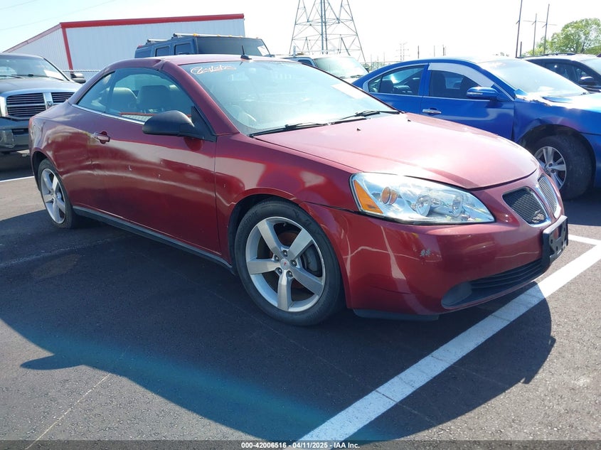 2008 PONTIAC G6 VIN: 1G2ZH36N084305494
