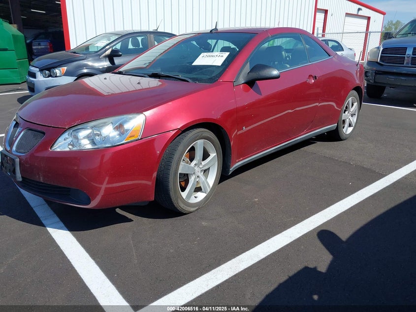 2008 PONTIAC G6 VIN: 1G2ZH36N084305494