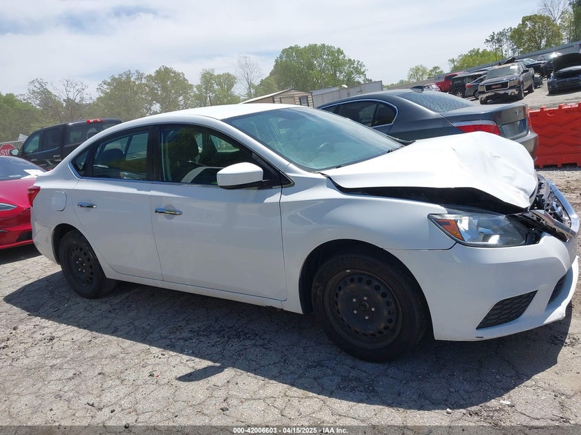 2019 NISSAN SENTRA VIN: 3N1AB7AP1KY263614