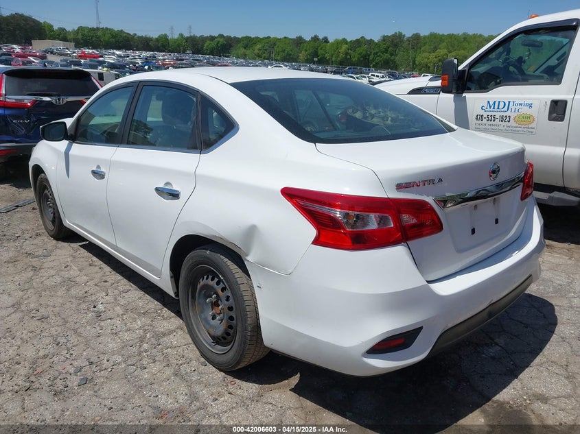 2019 NISSAN SENTRA VIN: 3N1AB7AP1KY263614