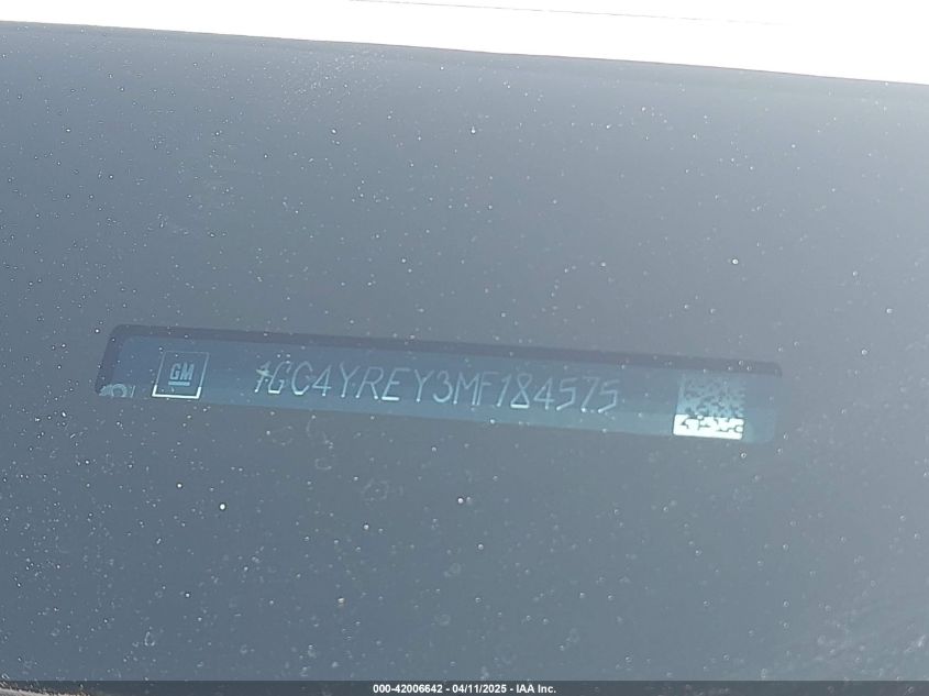 2021 Chevrolet Silverado 2500 - 1GC4YREY3MF184575