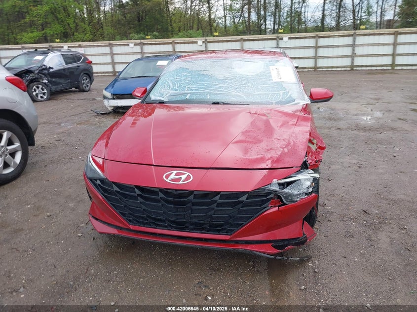 2022 HYUNDAI ELANTRA SEL - KMHLM4AG4NU311544
