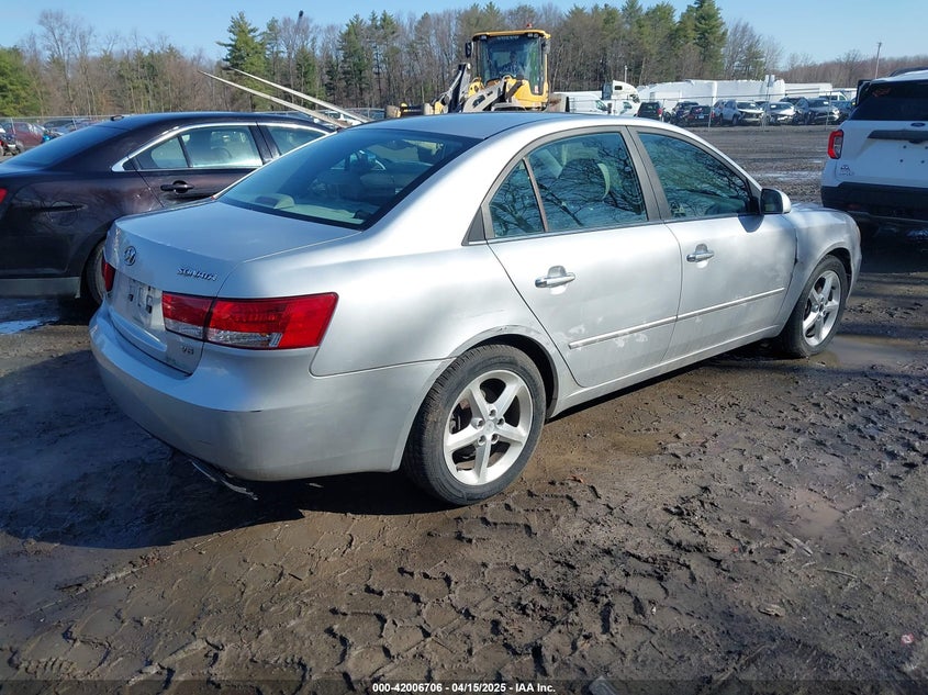 2006 HYUNDAI SONATA VIN: 5NPEU46F96H038691