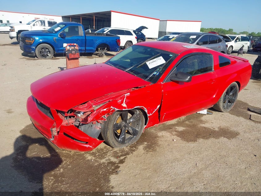2007 FORD MUSTANG VIN: 1ZVFT80N875370716