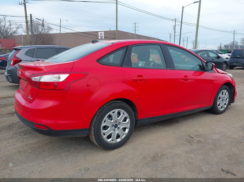 2012 FORD FOCUS VIN: 1FAHP3F28CL376141