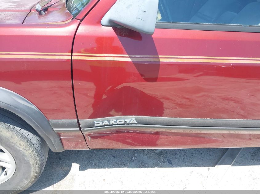 1993 Dodge Dakota VIN: 1B7FL23X9PS209919 Lot: 42006912