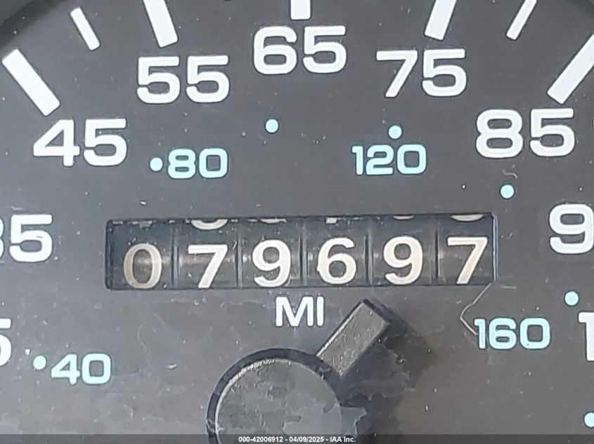 1993 Dodge Dakota VIN: 1B7FL23X9PS209919 Lot: 42006912