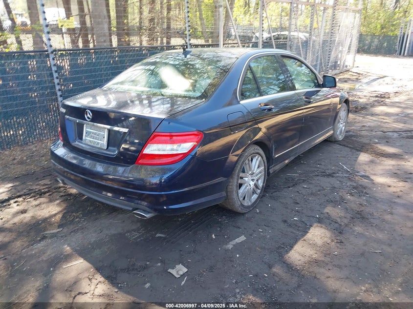 2009 MERCEDES-BENZ C 300 VIN: WDDGF54X19R074723