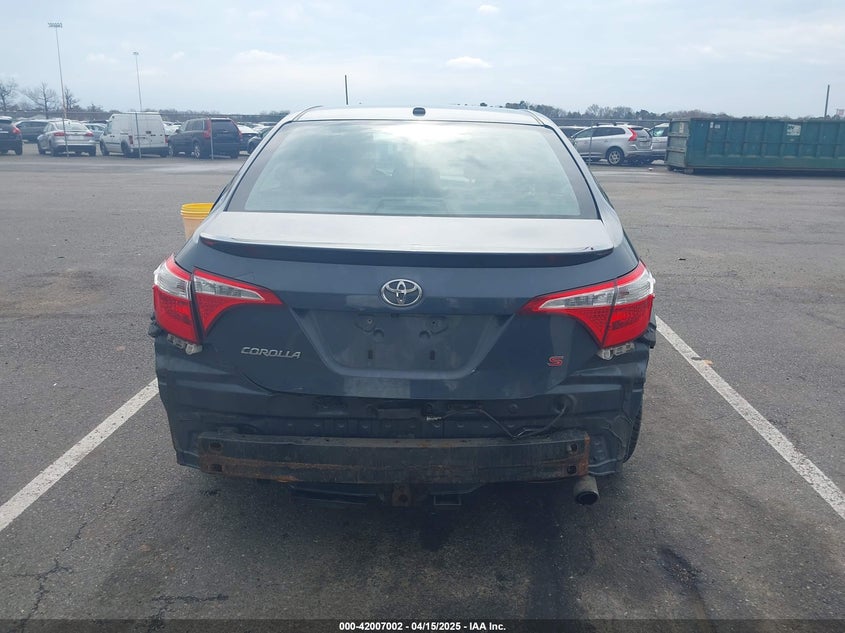 2015 TOYOTA COROLLA S PLUS - 2T1BURHEXFC446849