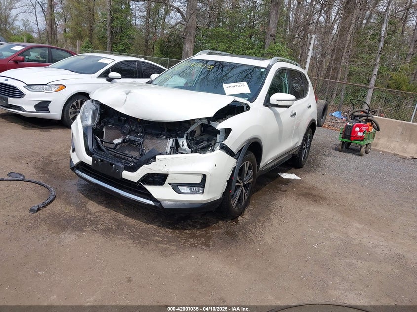 VIN 5N1AT2MV4HC737205 2017 NISSAN ROGUE SL