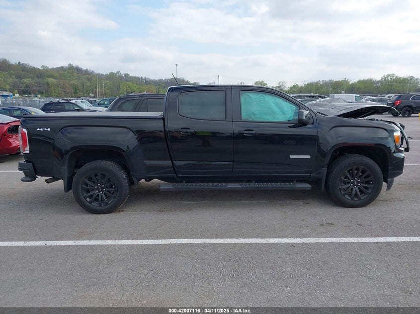VIN 1GTG6CEN2M1257244 2021 GMC CANYON 4WD  LONG BOX ELEVATION/4WD  SHORT BOX ELEVATION