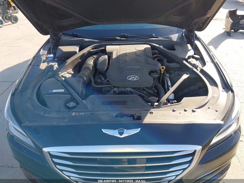 2015 HYUNDAI GENESIS VIN: KMHGN4JEXFU035238