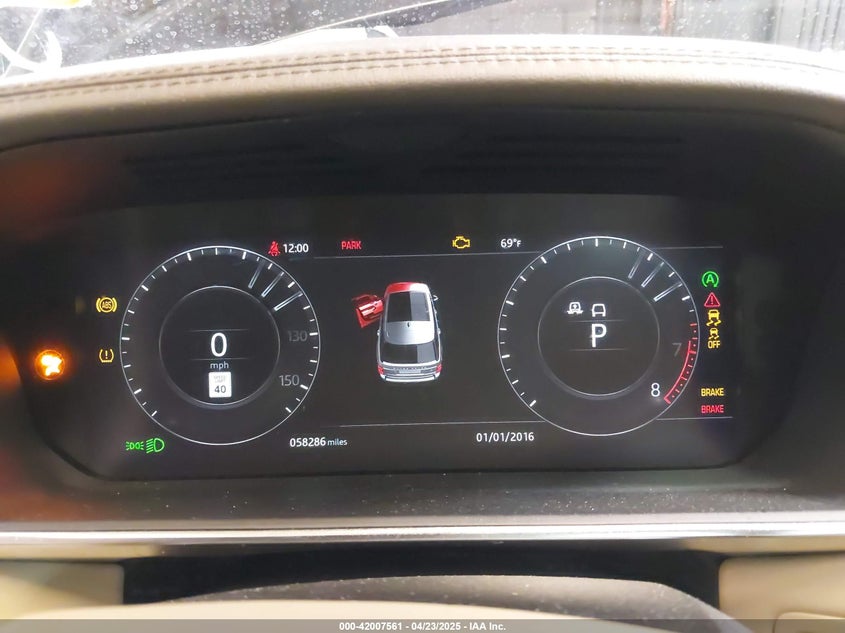 2020 Land Rover Range Rover Hse VIN: SALGS2RU7LA573804 Lot: 42007561