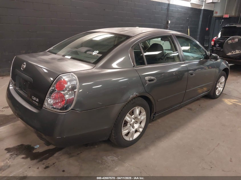 2006 NISS ALTIMA S AUTOMATIC VIN: 1N4AL11D06N319256