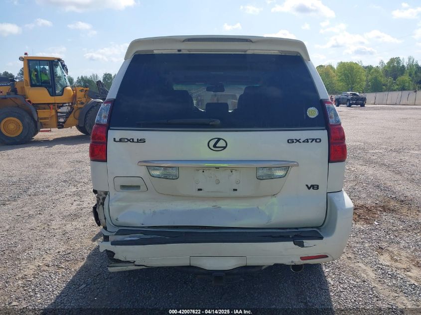 2008 Lexus Gx 470 VIN: JTJBT20X080151650 Lot: 42007622