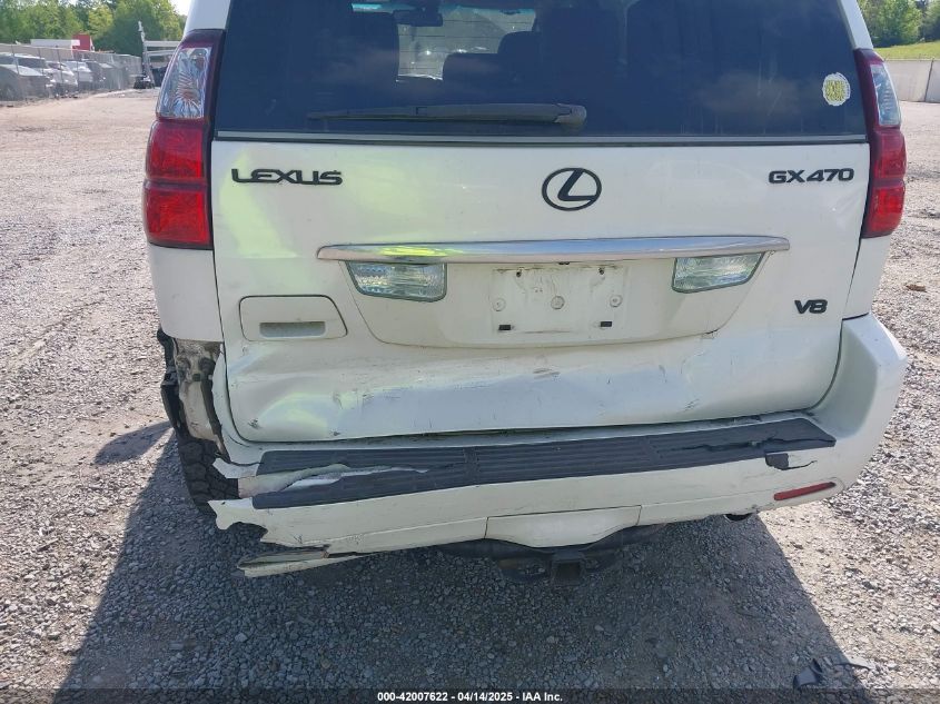 2008 Lexus Gx 470 VIN: JTJBT20X080151650 Lot: 42007622