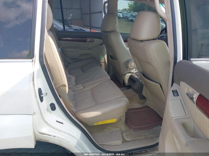 2008 Lexus Gx 470 VIN: JTJBT20X080151650 Lot: 42007622