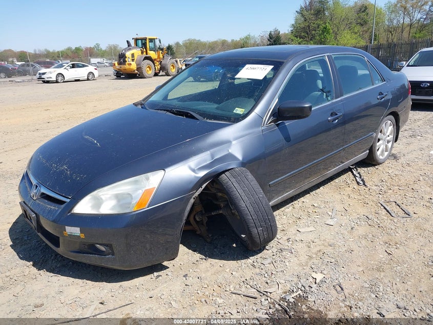 2007 HONDA ACCORD VIN: 1HGCM66317A021905
