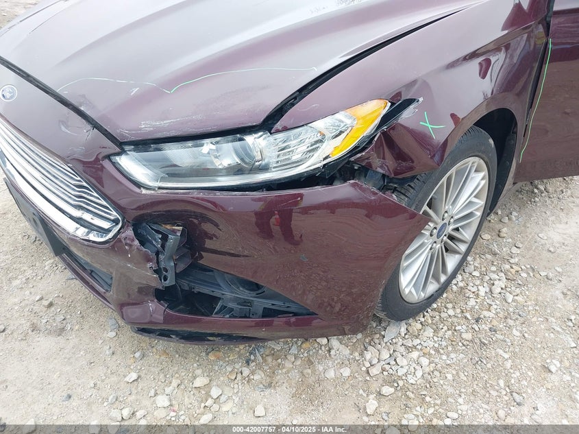 2013 FORD FUSION VIN: 3FA6P0HR3DR272210