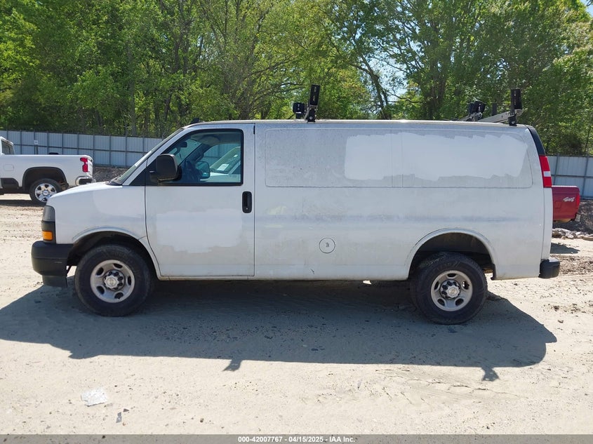 2021 CHEVROLET EXPRESS CARGO RWD 2500 REGULAR WHEELBASE WT - 1GCWGAFP2M1262456