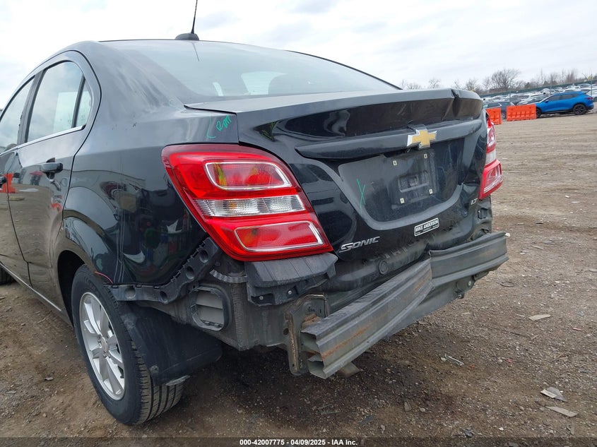 2017 CHEVROLET SONIC LT AUTO - 1G1JD5SH5H4132869