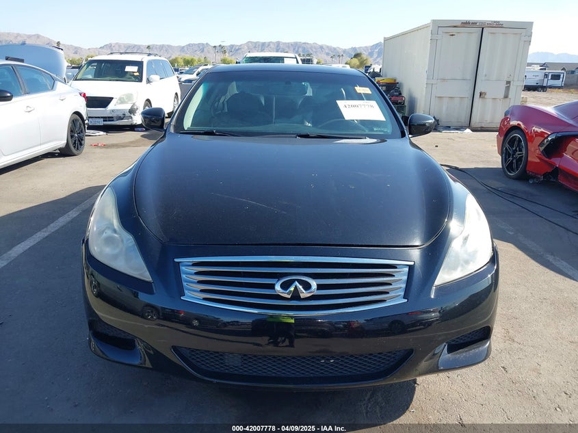 2009 INFINITI G37 VIN: JNKCV64E49M606137