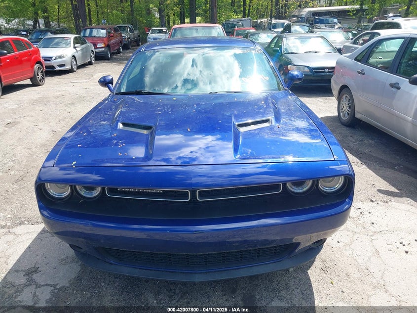 2016 DODGE CHALLENGER VIN: 2C3CDZAG8GH209546