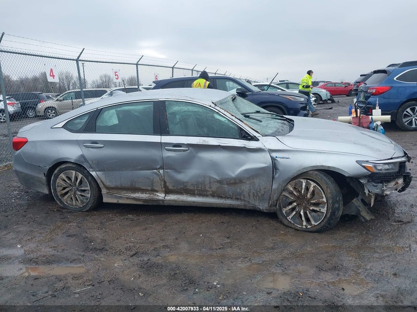 2019 HONDA ACCORD HYBRID VIN: 1HGCV3F12KA009961