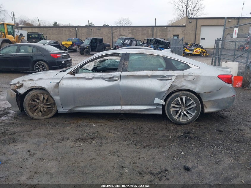 2019 HONDA ACCORD HYBRID VIN: 1HGCV3F12KA009961