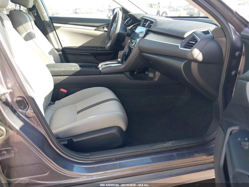 2016 HONDA CIVIC VIN: 19XFC1F37GE220701