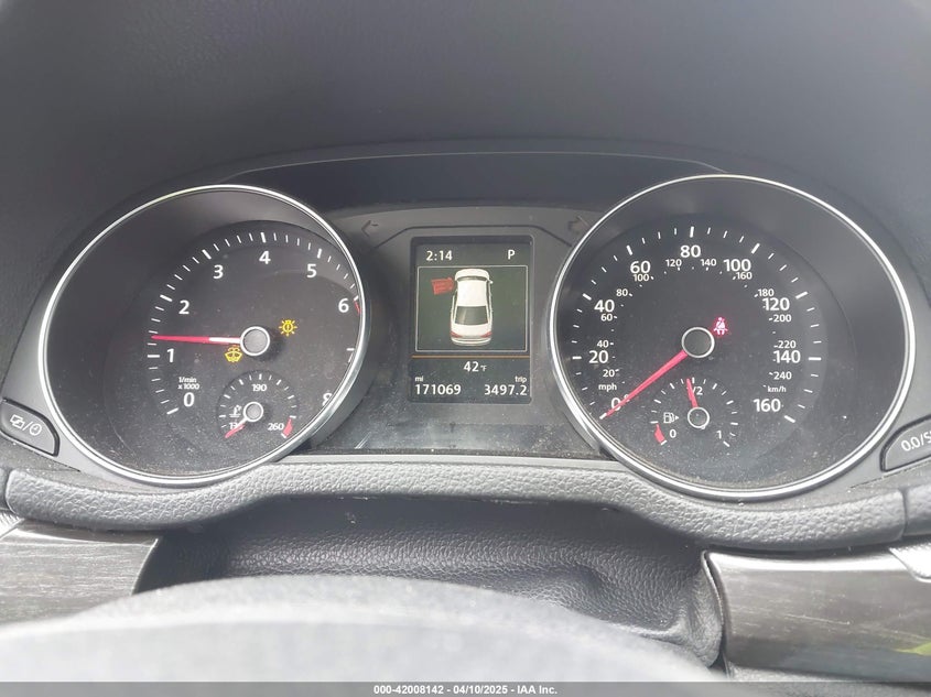 2017 VOLKSWAGEN PASSAT VIN: 1VWGT7A30HC031442