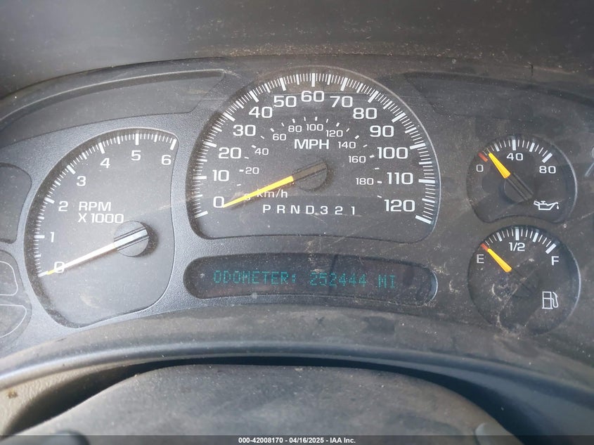 2006 CHEVROLET SUBURBAN 1500 VIN: 1GNEC16Z86J168679