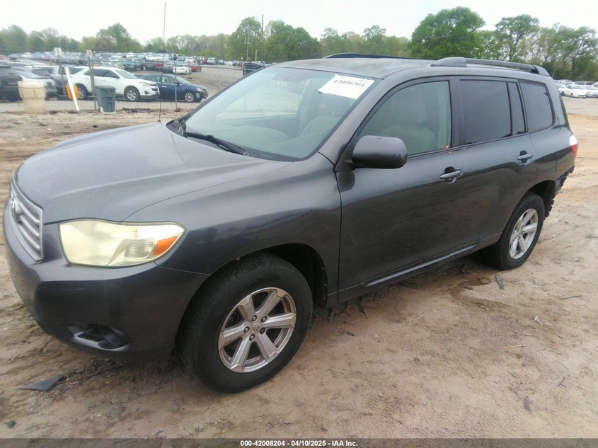 2008 TOYOTA HIGHLANDER VIN: JTEES41A782021955