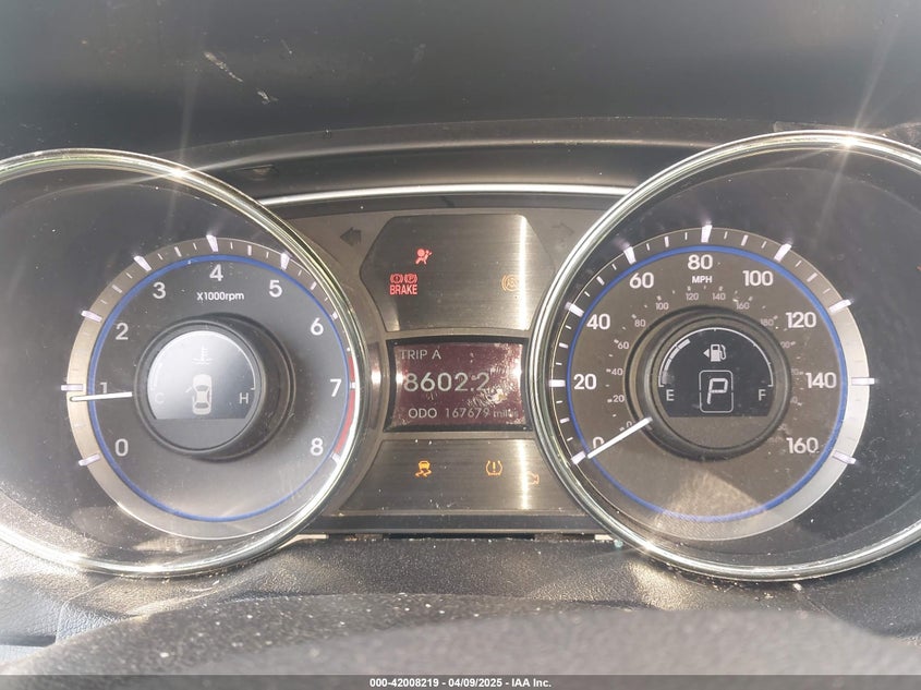 2012 HYUNDAI SONATA VIN: 5NPEC4AC2CH469899