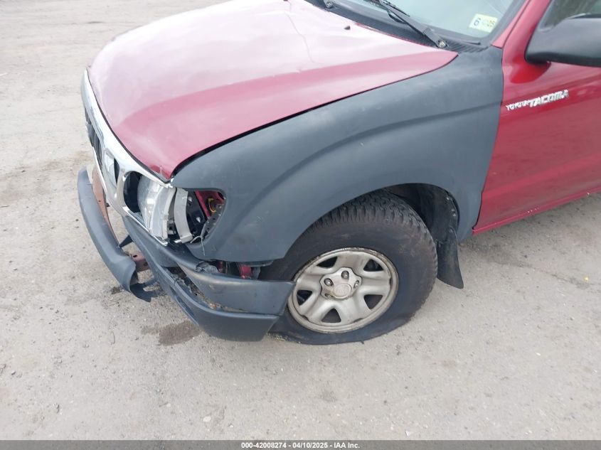 2001 Toyota Tacoma Base (A4) VIN: 5TENL42N51Z771682 Lot: 42008274