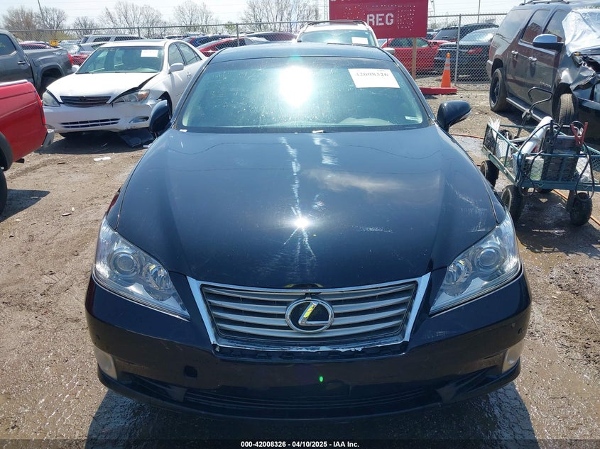 2012 LEXUS ES 350 VIN: JTHBK1EG2C2495856