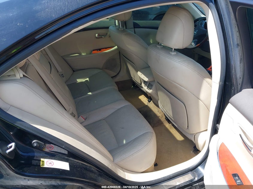 2012 LEXUS ES 350 VIN: JTHBK1EG2C2495856