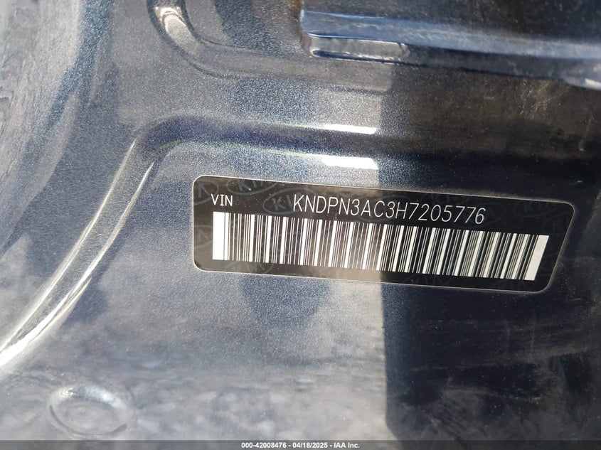 2017 KIA SPORTAGE EX - KNDPN3AC3H7205776