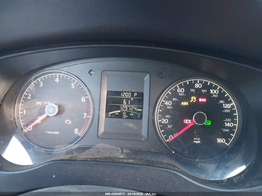 2014 VOLKSWAGEN JETTA VIN: 3VW2K7AJ6EM398612