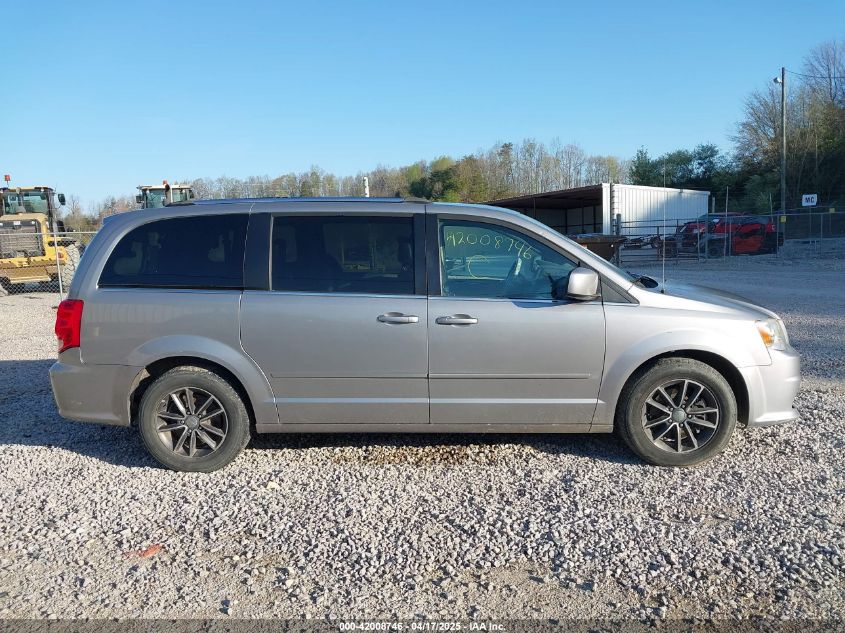 2017 Dodge Grand Caravan Sxt VIN: 2C4RDGCG3HR715899 Lot: 42008746