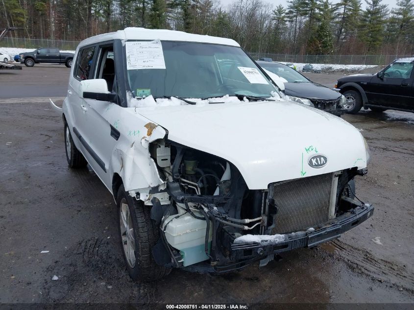 2011 Kia Soul + VIN: KNDJT2A21B7704953 Lot: 42008751