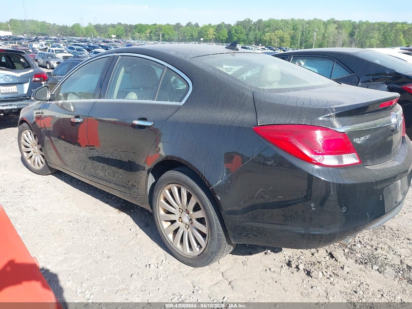 2013 BUICK REGAL VIN: 2G4GS5EV6D9126672