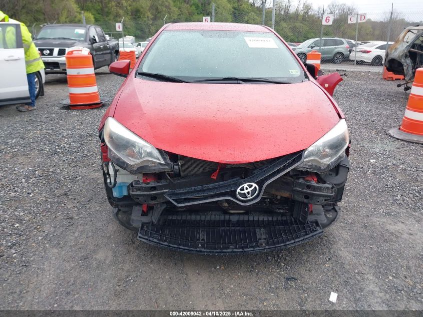 2014 Toyota Corolla Le VIN: 2T1BURHE5EC030206 Lot: 42009042