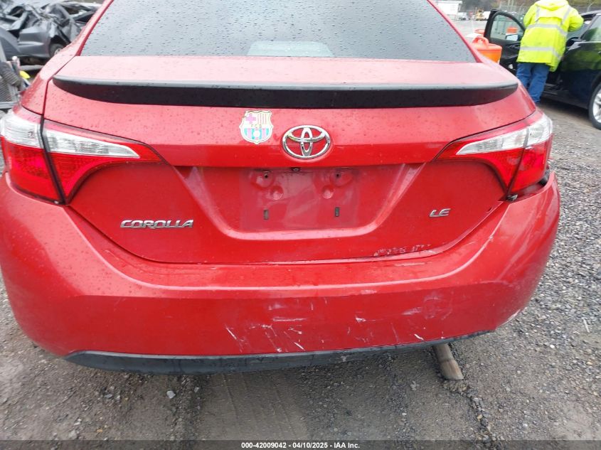 2014 Toyota Corolla Le VIN: 2T1BURHE5EC030206 Lot: 42009042