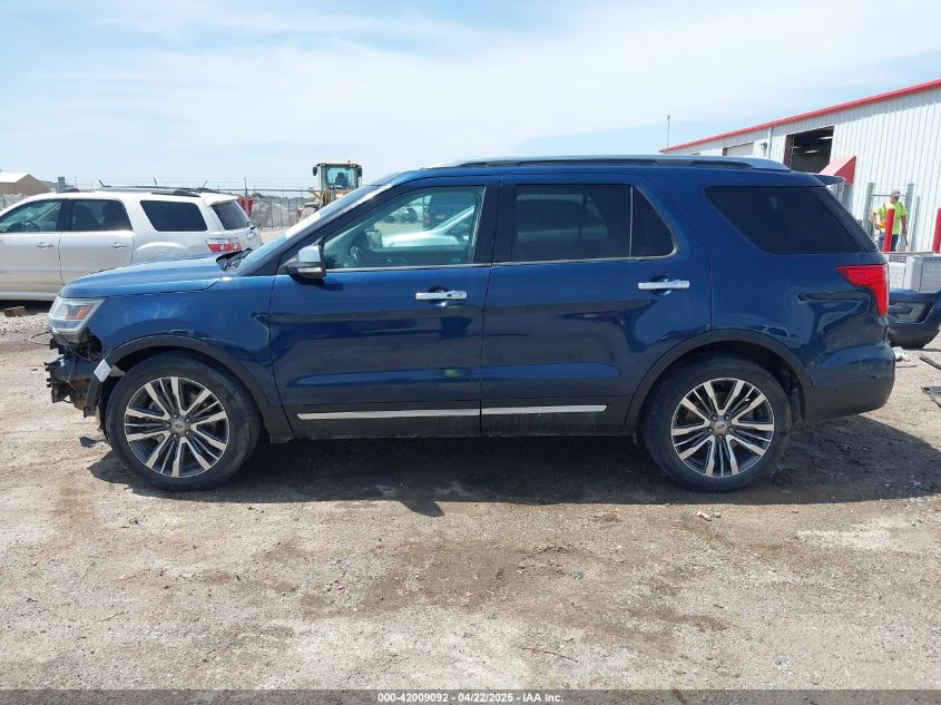2016 Ford Explorer Platinum VIN: 1FM5K8HT1GGC04364 Lot: 42009092