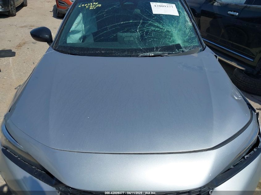 2025 Honda Civic Sport VIN: 2HGFE2F53SH569726 Lot: 42009377