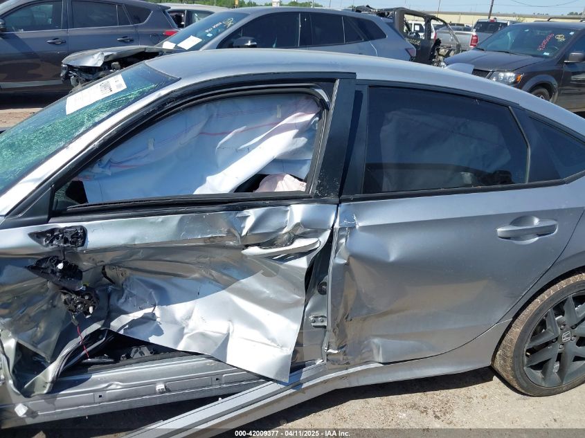 2025 Honda Civic Sport VIN: 2HGFE2F53SH569726 Lot: 42009377