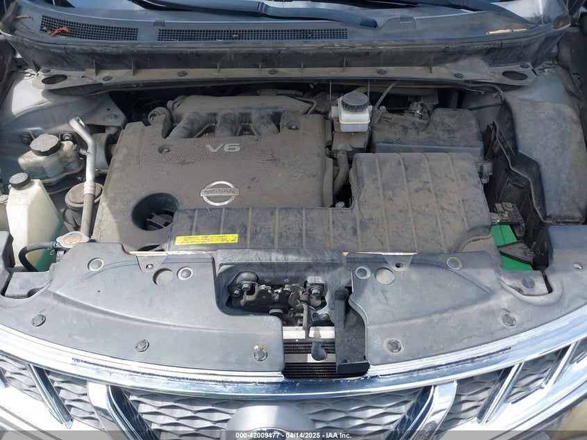 2012 NISSAN MURANO VIN: JN8AZ1MU1CW109375